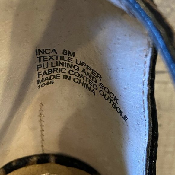 Steve Madden Cheetah Embroidered Block Heel sandals Size 8 - Picture 3 of 10